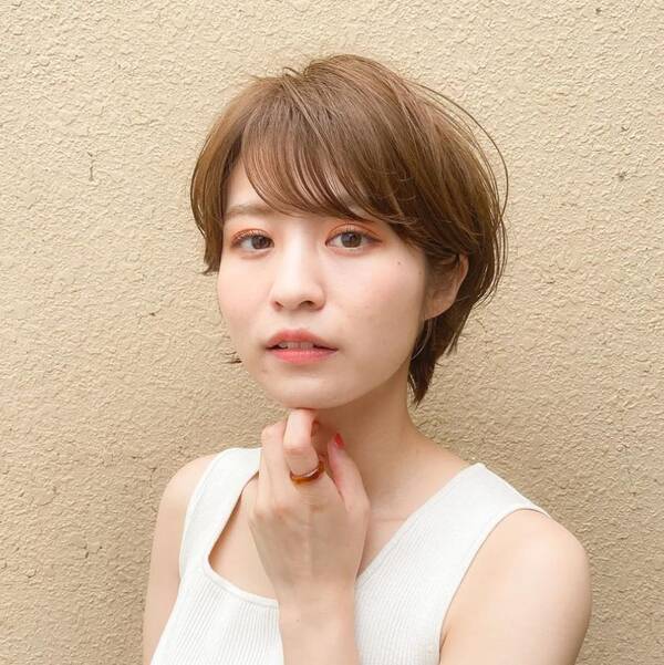 長めの前髪がポイント さり気なくモテ度高まる 大人の最旬ショート 21年8月22日 エキサイトニュース