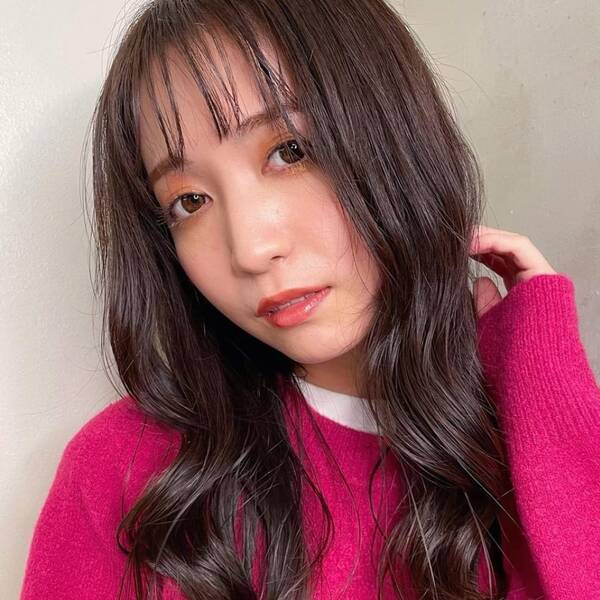 スタイリングで 簡単イメチェン 長さ変えずに ロングヘア セミロング へ 21年11月日 エキサイトニュース