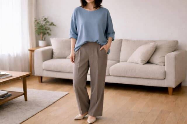 「なんだか腰まわりがもたつく…」40代・50代が見直すべき“トップスの裾処理”問題