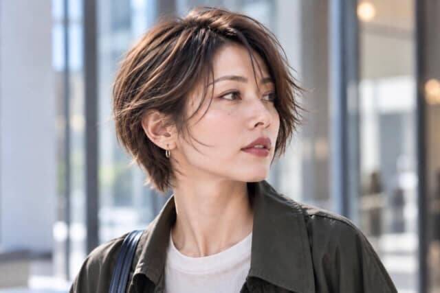ショートヘアとボブの“いいとこ取り”。2026秋、大人に似合う「ビクシーヘア」３スタイル