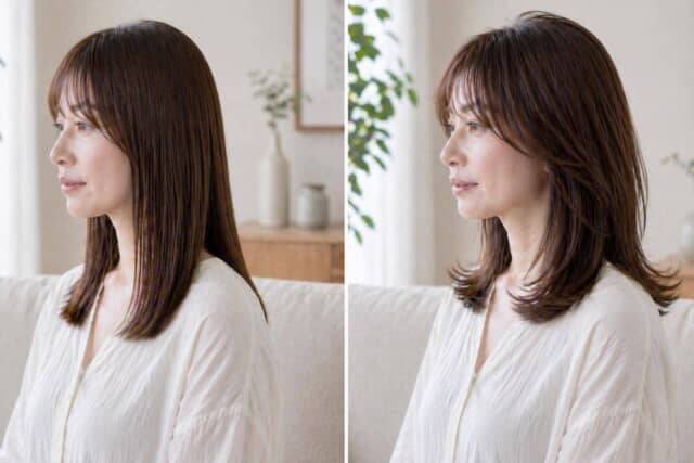 そのミディアムヘア、少しおばさんっぽく見えるかも？大人世代が見直したい“老け見えポイント”