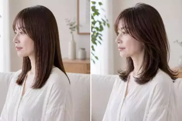 「そのミディアムヘア、少しおばさんっぽく見えるかも？大人世代が見直したい“老け見えポイント”」の画像