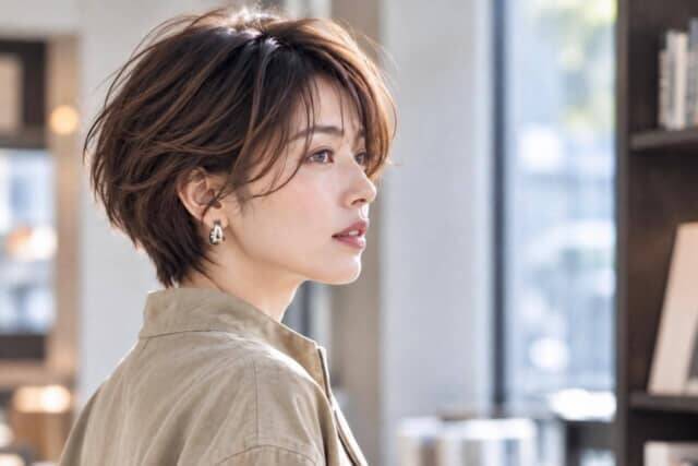 ショートヘア、秋は“ゆるパーマ”で少し変える。大人に似合う３つのスタイル