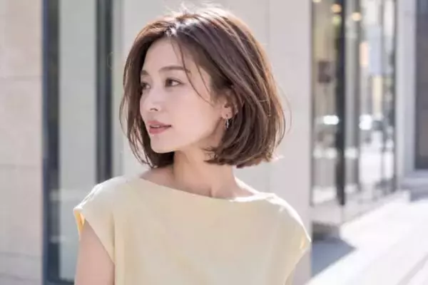 「今の髪型、9月には少し軽すぎるかも。人気美容師が注目する40代からの“初秋ヘア”３選」の画像