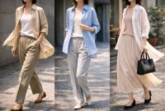 【40代・50代】今っぽくて若々しい人は“１枚で着ない”。2026春シャツコーデは「重ねて抜く」が正解