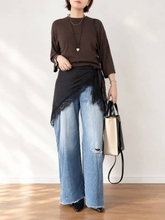 Tシャツ以上、ニット未満がちょうどいい。【H＆M】大人の秋に使える「メリノウールTシャツ」着回し