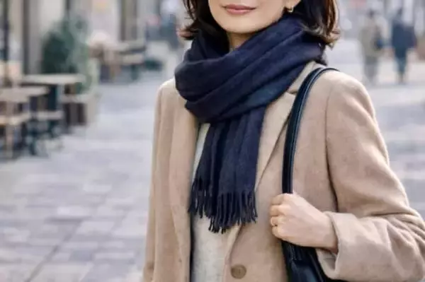 年始コーデが一気に洗練。40代が取り入れたい「差し色」の正解バランス