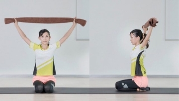 お腹ぽっこり、姿勢が原因かも。１日１分【猫背改善＆ウエストほっそりが叶う】簡単ストレッチ