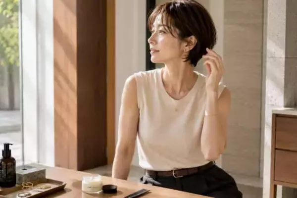 朝５分で決まるのがうれしい。2026夏、大人のショートヘア３つの正解