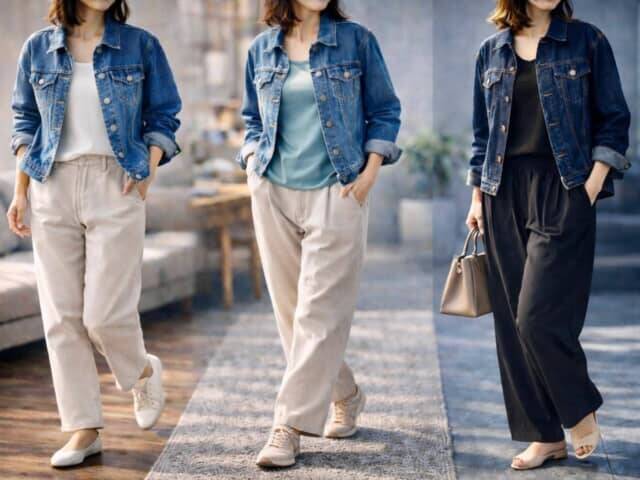 おしゃれのつもりが“おば見え”。40代・50代のジージャン、古く見える“３つのズレ”