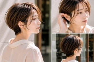 丸みショート or ハンサムショート、今っぽく見えるのはどっち？大人ショートヘアの正解