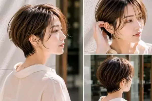 丸みショート or ハンサムショート、今っぽく見えるのはどっち？大人ショートヘアの正解