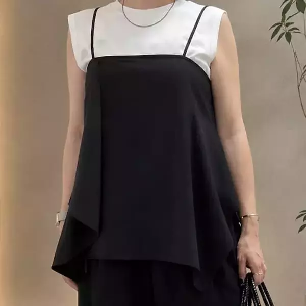 旅行・帰省の荷物を減らしたいなら！H＆M「ドレープディテールキャミトップス」で叶う３日間着回し