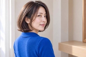 外ハネボブ、毛先を全部外へ巻いてない？40代からは「表面だけ内巻き」で整える