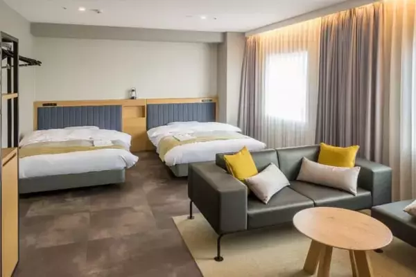 「安く泊まれて便利な駅直結の最新ホテル。【ホテルB4Tいわき】でスマートステイ」の画像