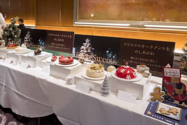 ハイセンスなクリスマスケーキを全国の【ヒルトン】で。テーマは「クリスマスオーナメントをめしあがれ」