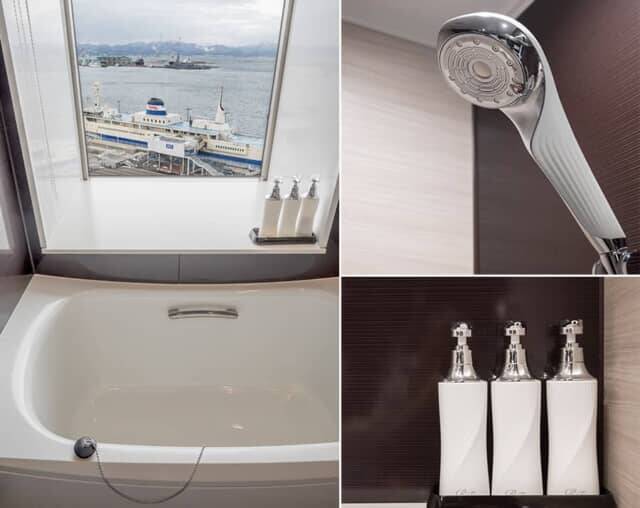 露天風呂やラウンジが眺望抜群【東急ステイ函館朝市 灯の湯】リファの備品にもこだわるハイコスパなホテル