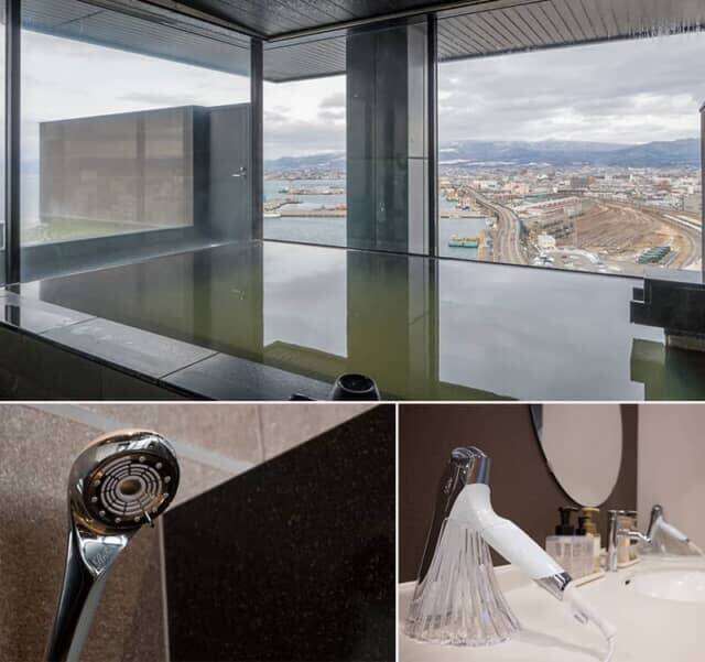 露天風呂やラウンジが眺望抜群【東急ステイ函館朝市 灯の湯】リファの備品にもこだわるハイコスパなホテル