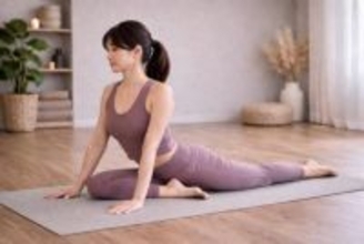 下半身が変わらない原因は“股関節”。40代からの【腰まわり・お尻の印象底上げにつながる】簡単ポーズ