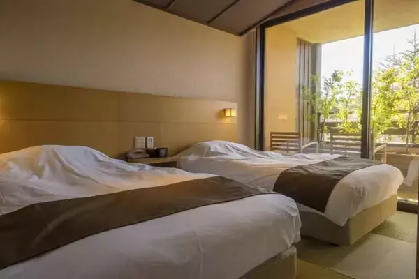 「雰囲気のいい旅館の風情と多彩なお風呂。草津温泉【湯宿 季の庭】で温泉気分を満喫」の画像