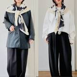 「「何を着ても決まらない…」40代からのコーデを即更新する【ZARA】大判スカーフ活用術」の画像2