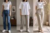 「おしゃれのつもりが“おば見え”。なぜかアカ抜けない「白Tシャツ」は“バランス”で変わる」の画像1