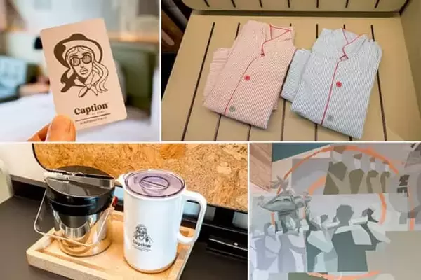 「滞在が楽しいハイセンスな最新ホテル。ポップでカラフルな【キャプション by Hyatt 兜町 東京】」の画像
