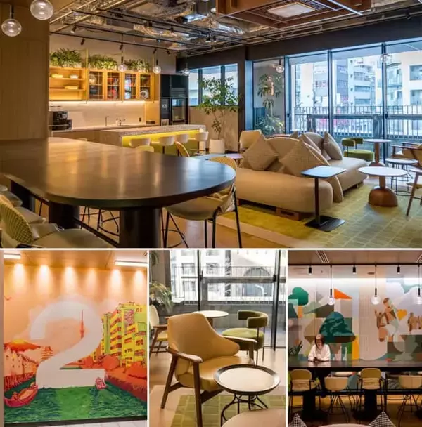 「滞在が楽しいハイセンスな最新ホテル。ポップでカラフルな【キャプション by Hyatt 兜町 東京】」の画像
