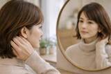 「冬の首元が“もっさり見え”しない。コート＆マフラーと相性のいい「大人の冬ヘアの整え方」」の画像1