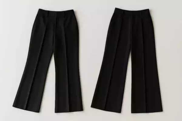 昔のままだと“おば見え”。今冬の「黒パンツ」は【とろみ素材×落ち感シルエット】が正解です