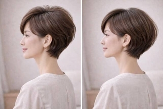 シルエットで差がつく？2026春ショートボブの更新ポイント【丸みバランス編】