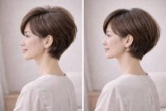 シルエットで差がつく？2026春ショートボブの更新ポイント【丸みバランス編】