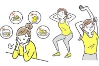 【ダイエットの疑問】効率良く痩せるには「食事」と「運動」どちらに比重を置くと良い？