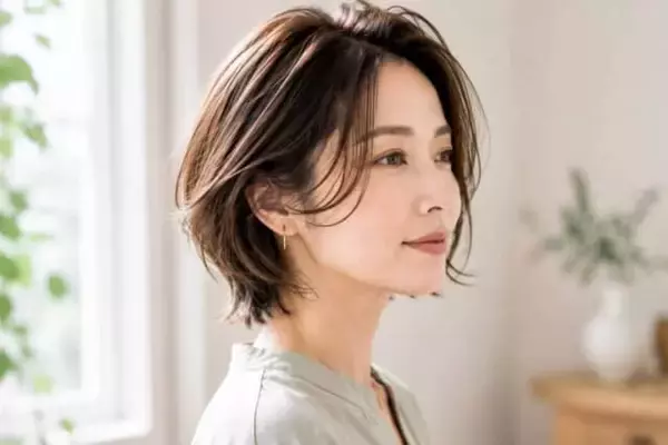 「前髪あり vs 前髪なし、大人世代に似合うのはどっち？2026春夏ヘアの正解」の画像