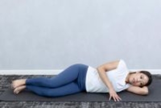 下半身の印象変わる。１日１セット【体のラインを骨盤まわりから立て直す】簡単エクササイズ