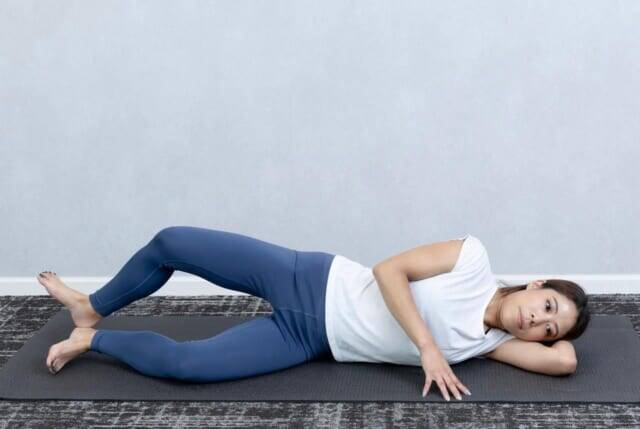 下半身の印象変わる。１日１セット【体のラインを骨盤まわりから立て直す】簡単エクササイズ