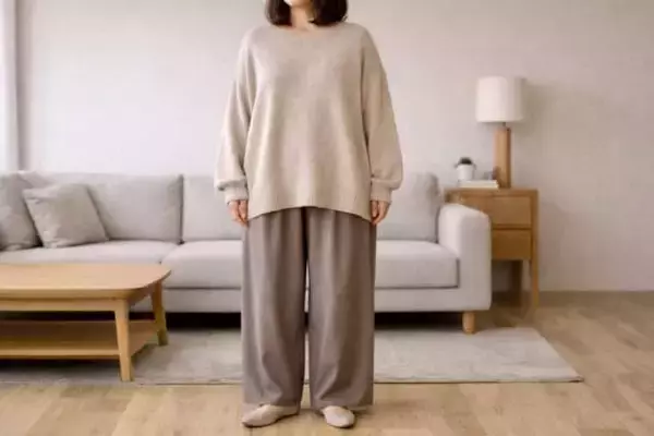 体型カバーのつもりが「おば見え」の原因に。40代・50代に“ゆる×ゆるコーデ”がNGな理由