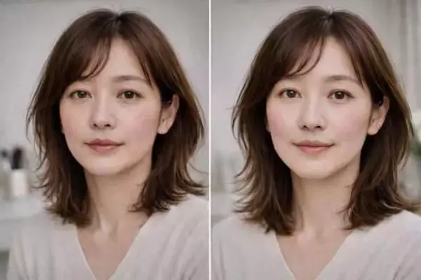 顔が間延びして見える原因は“メイク”かも。大人世代が整えるべき「重心バランス」とは