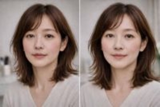 顔が間延びして見える原因は“メイク”かも。大人世代が整えるべき「重心バランス」とは