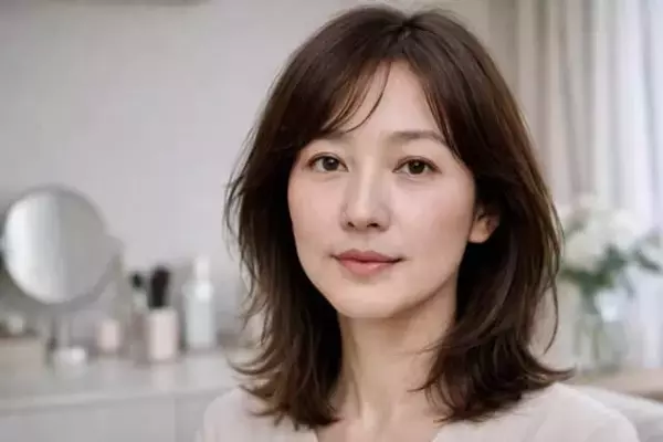 「顔が間延びして見える原因は“メイク”かも。大人世代が整えるべき「重心バランス」とは」の画像