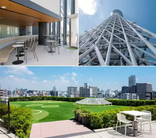 東京スカイツリー(R)の迫力満点スポット【LOOK UP CAFE TOKYO SKYTREE(R)】は寄り道にピッタリ
