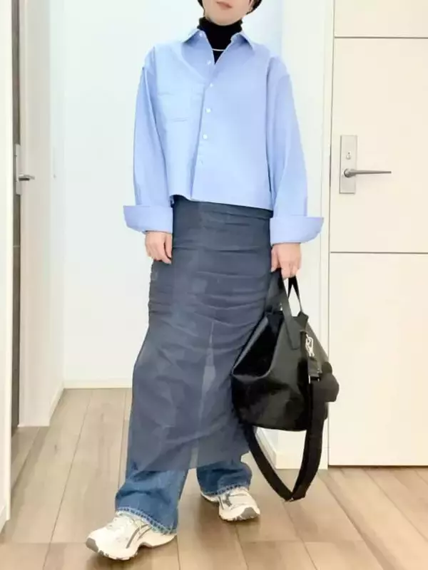 「重ねるだけで簡単に春めく。レース＆シアーで魅せる「大人の若見え＆おしゃれ映えテク」」の画像