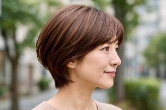 重たさ一掃！大人世代に似合う“マイナス５歳見え”【レイヤーショート】の最旬ルール