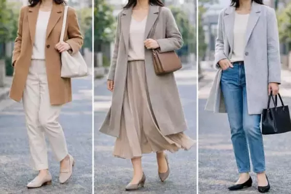 「その組み合わせ素敵」と褒められる。40代・50代の冬→春ブリッジコーデ術