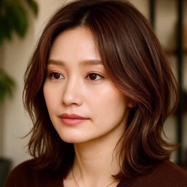 ツヤ×深みで若見え！白髪カバーも叶う【2025秋冬最旬ヘアカラー】３選