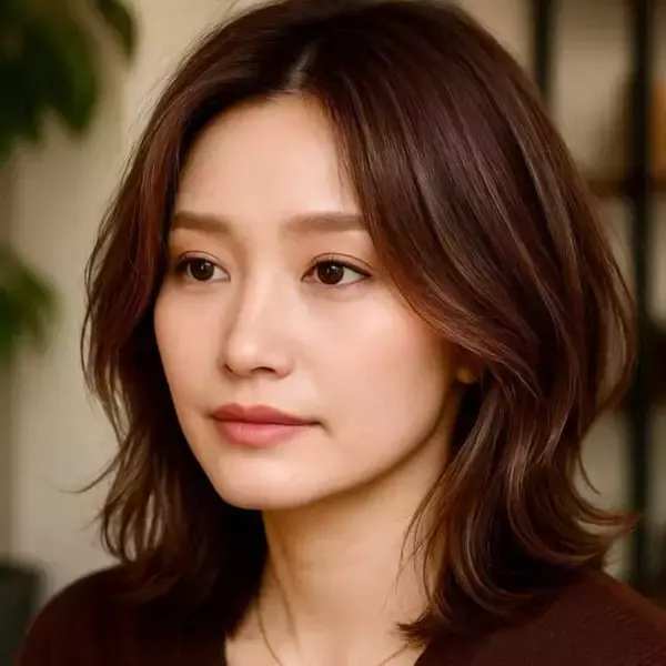 「ツヤ×深みで若見え！白髪カバーも叶う【2025秋冬最旬ヘアカラー】３選」の画像