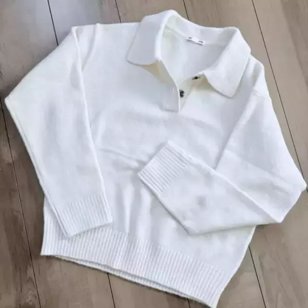 【GU】冬の“きちんと見え”が１枚で叶う。40代の手持ち服を格上げする「ポロニット」活用術