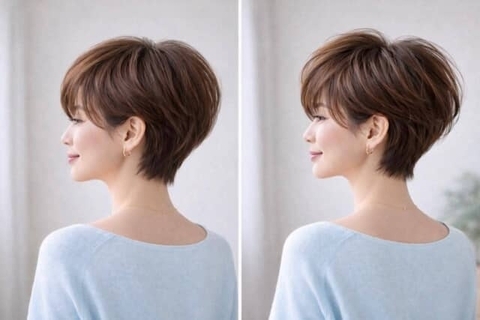 トップが低いと“おば見え”する？2026春ショートヘアの更新ポイント【シルエット編】