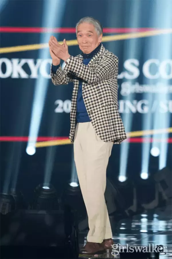 レジェンド・堺正章がTGCに降臨！真っ直ぐに歩くのが難しくて「田舎道を思い出しました」とほっこりコメント