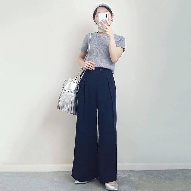 シルエットがスーパー可愛い…♡【GU】“スーパーワイドパンツ”